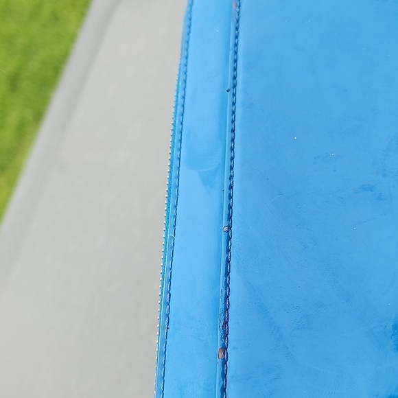 Kate Spade Blue Patent Leather wallet - Picture 10 of 15